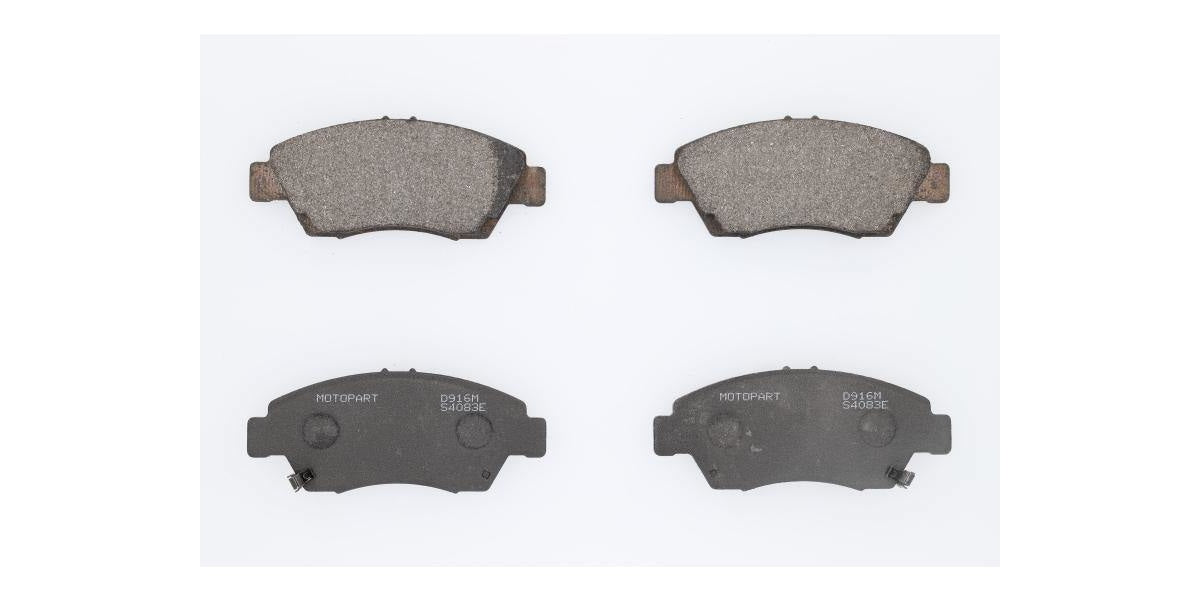 Brake Pads Honda 150,150I,160I,180E,Civic,Crx D916M -Modern Auto Parts