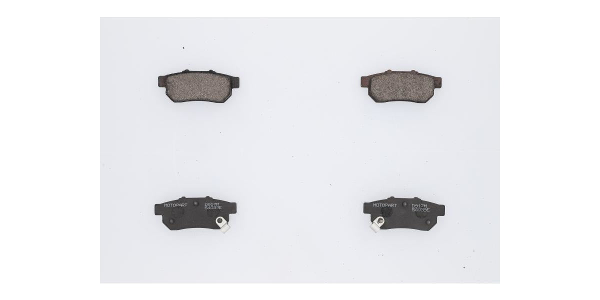 Brake Pads Honda 150,150I,160I,180E,Civic,Jazz D917M -Modern Auto Parts