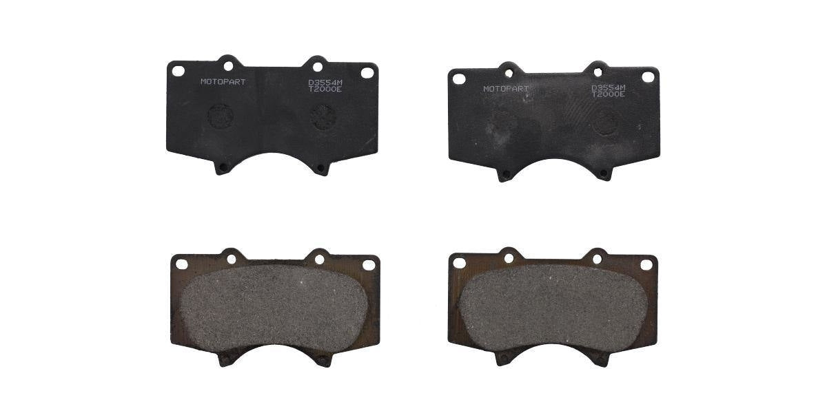 Brake Pads Hummer H3,Mitsubishi Pajero,Toyota Fortuner,Prado,Hilux D3554M -Modern Auto Parts