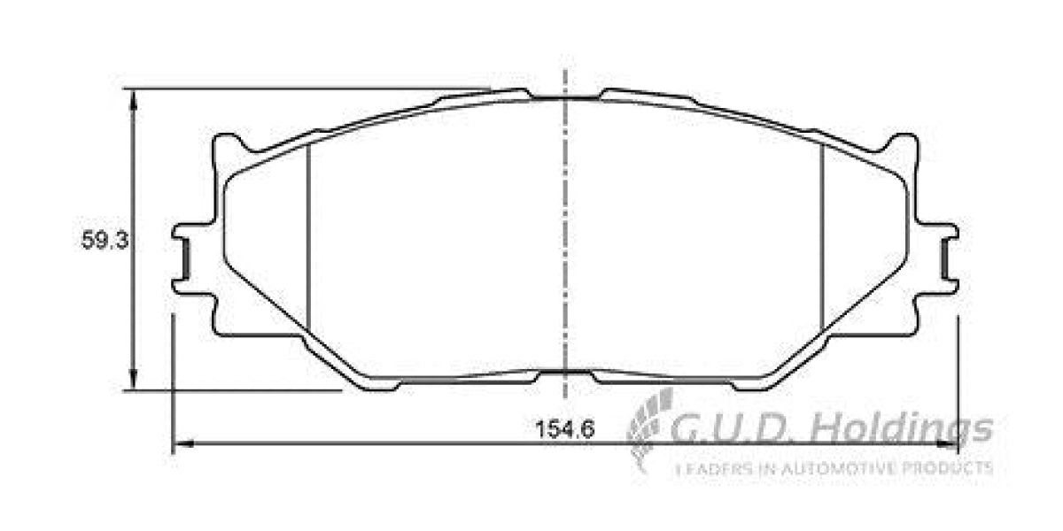 Brake Pads Lexus Gs300,450,Is250,350,Toyota Mk X D3754S -Modern Auto Parts