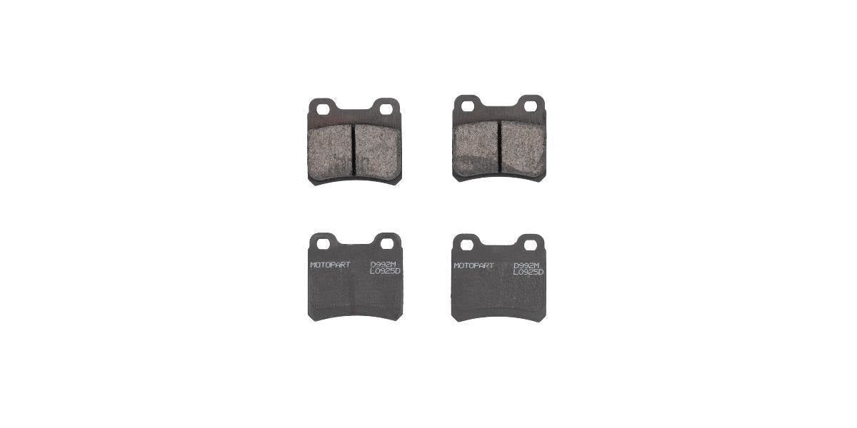 Brake Pads Opel Astra,Calibra,Kadette,Monza D992M -Modern Auto Parts