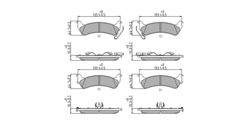 Buy Ferodo Brake Pads FDB1549 at the best prices in South-Africa,nation-wide delivery!