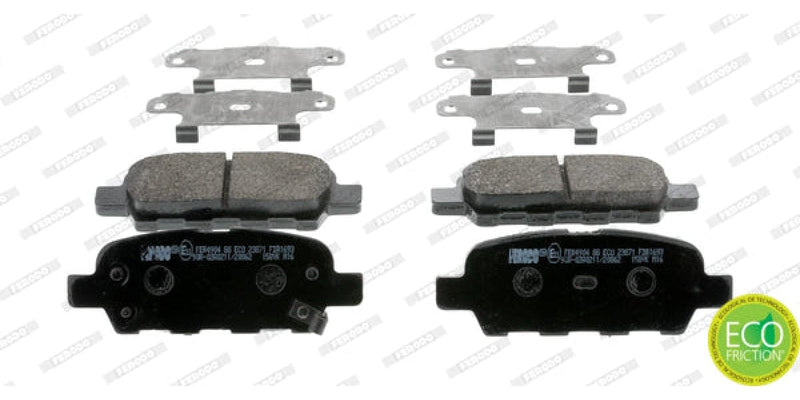 Brake Pads Rear Nissan Juke (11-15) Murano (05-16) Qashqai (08-14) X-Trail (02-) Renault Koleos