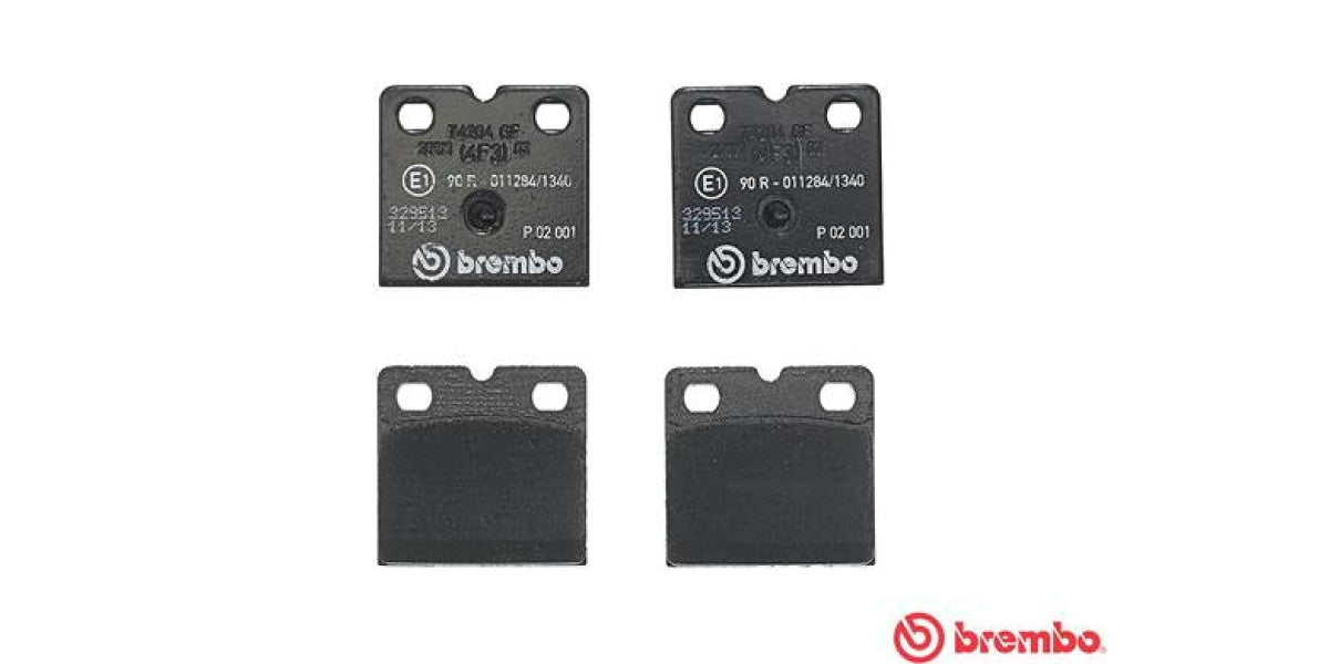 Brake Pads Rear Set (Brembo) (P02001)