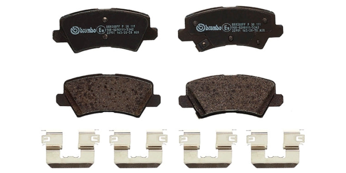 Brake Pads Rear Set (Brembo) (P30111)