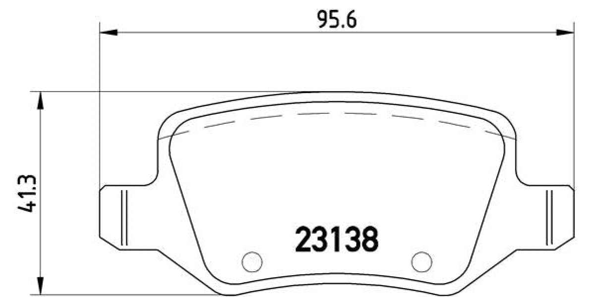 Brake Pads Rear Set (Brembo) (P50058)