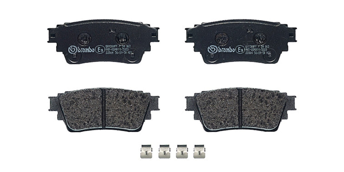 Brake Pads Rear Set (Brembo) (P54063)