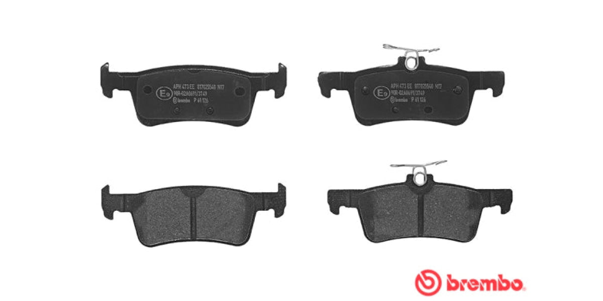 Brake Pads Rear Set (Brembo) (P61126)