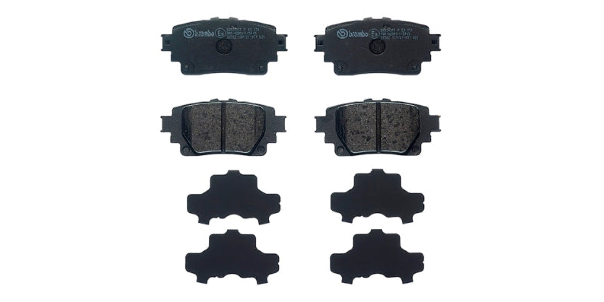 Brake Pads Rear Set (Brembo) (P83174)