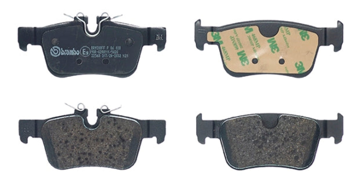 Brake Pads Rear Set (Brembo) (P86030)