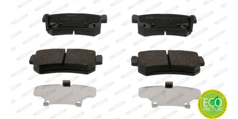 Brake Pads Rear Ssangyong Actyon (06-12>) Korando (98-) Kyron (05-) Musso (97-) Rexton (04-) (Ferodo