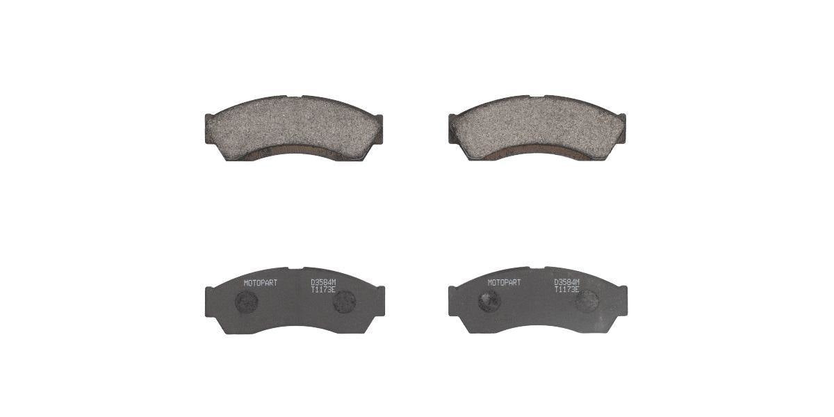 Brake Pads Tata Indica,Indigo D3584M -Modern Auto Parts