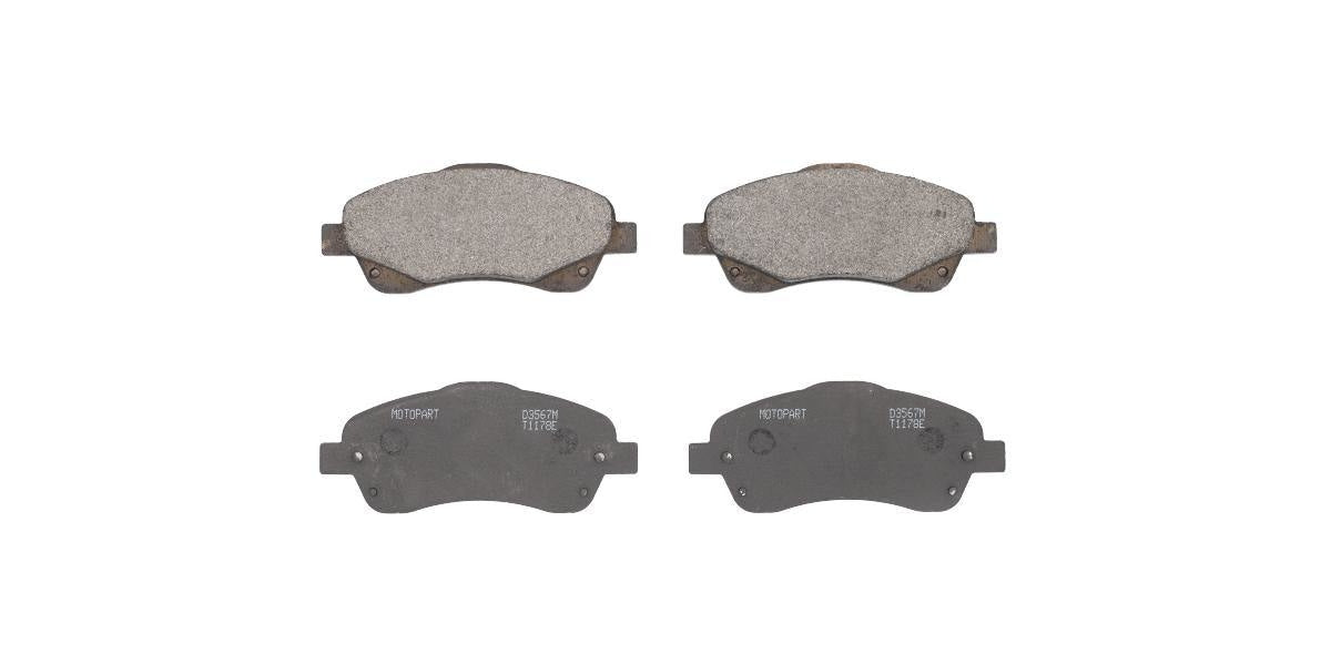 Brake Pads Toyota Avensis,Verso 2005>2009 D3567M -Modern Auto Parts