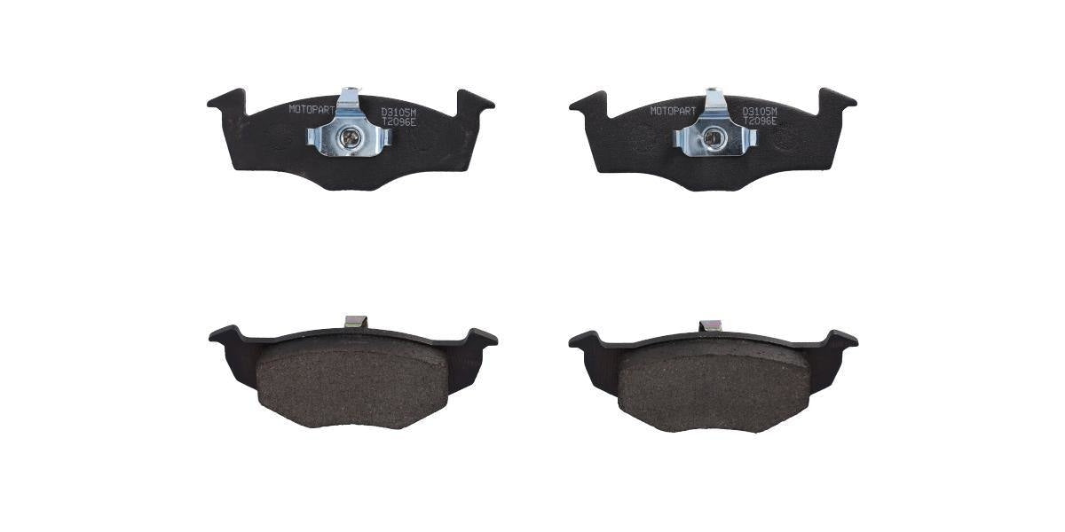 Brake Pads Vw Crosspolo,Classic D3105M -Modern Auto Parts