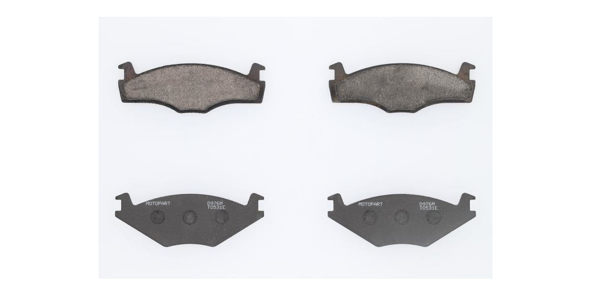 Brake Pads Vw Fox,Golf,Golf 2,Golf 3,Citi Golf,Jetta,Passat,Caddy D976M -Modern Auto Parts