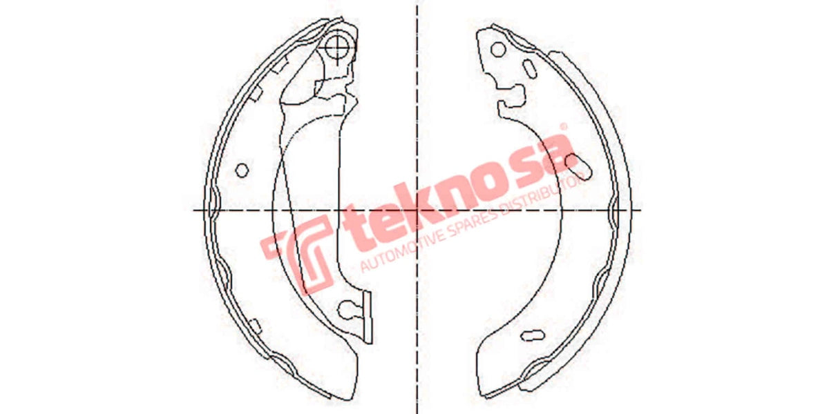 Brake Shoes Ford Bantam 2002-2012