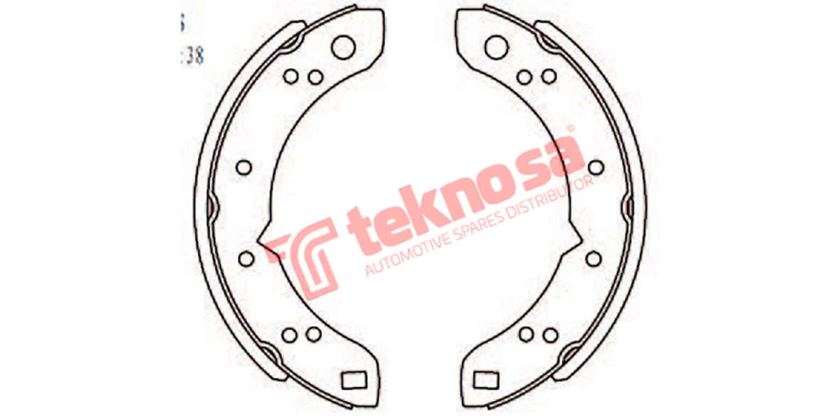 Brake Shoes Nissan 1400 993-2008