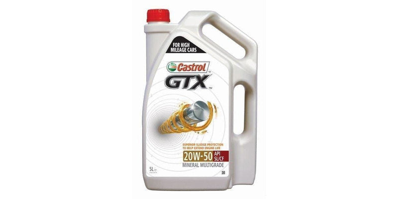 Castrol Gtx 20W50 5L - Modern Auto Parts