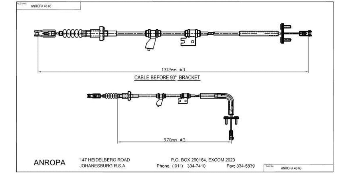 Clutch Cable Kia Picanto Ii Cables