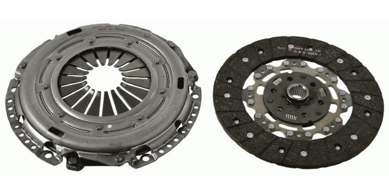 Clutch Kit Audi S3 1.8T (Apy,Bam) Tt 1.8T (Apx) Vw Golf 4,Jetta 4 1.8T (Auq) Sharan 1.9Tdi (Asz) SACHS 3000 951 091