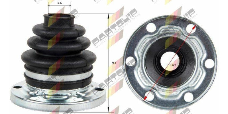 Cv Joint Boot & Clamps Bmw 98-07 530D, 530I, 540I, 725I, 728I, 735I, X5 3.0D, 3.0I, 4.4I, 4.6Is  ~ Modern Auto Parts!