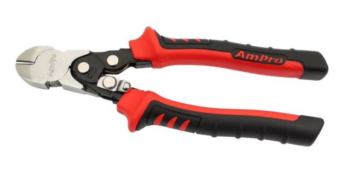 Dbl Levrg Diagonal Cut Pliers 7-1/2 (190Mm) AMPRO T28553 tools at Modern Auto Parts!