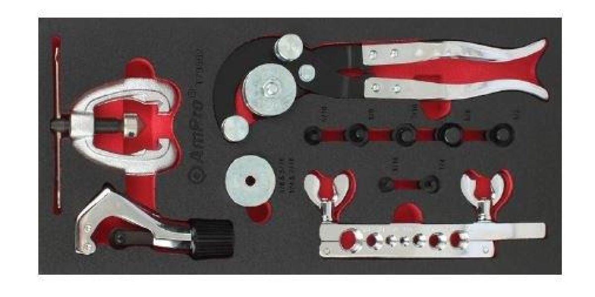 Double Flare Tool/Tube Cutter & Bendr Set Ft AMPRO T73362 tools at Modern Auto Parts!