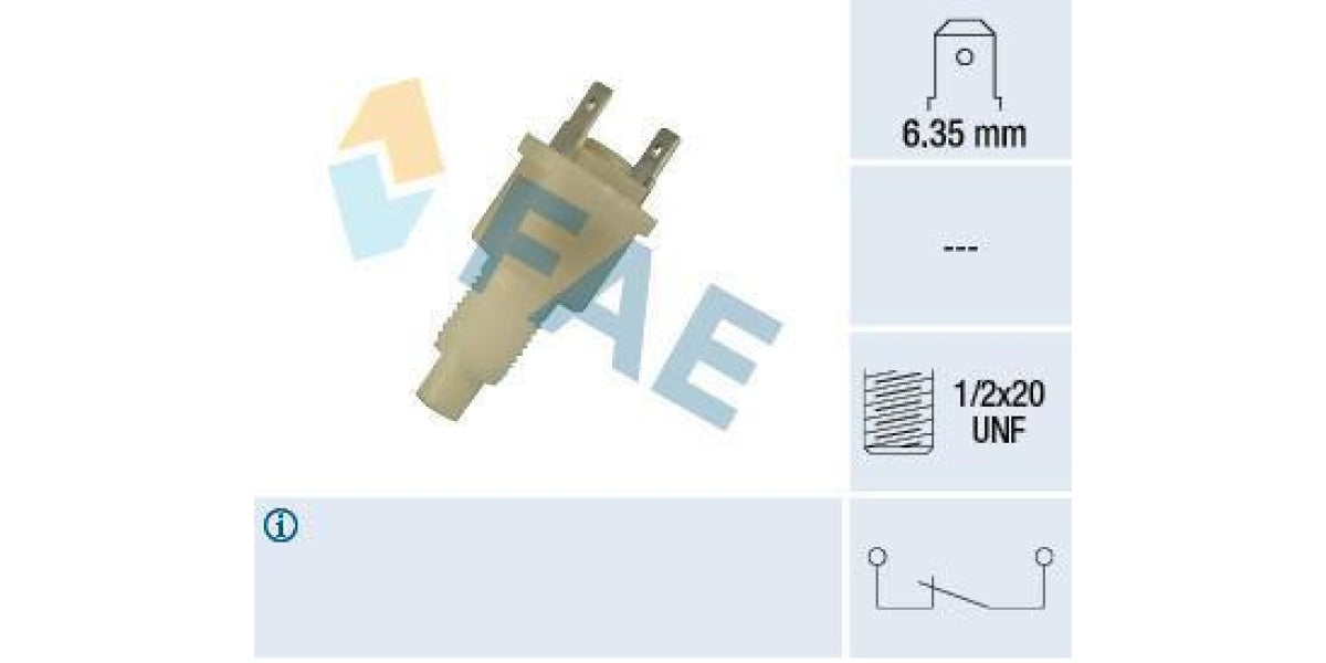 Fae-Brake Light Switch 2Pin 1/2-20Unf (24300Fae) - Modern Auto Parts 