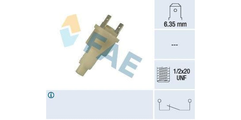 Fae-Brake Light Switch 2Pin 1/2-20Unf (24300Fae) - Modern Auto Parts 