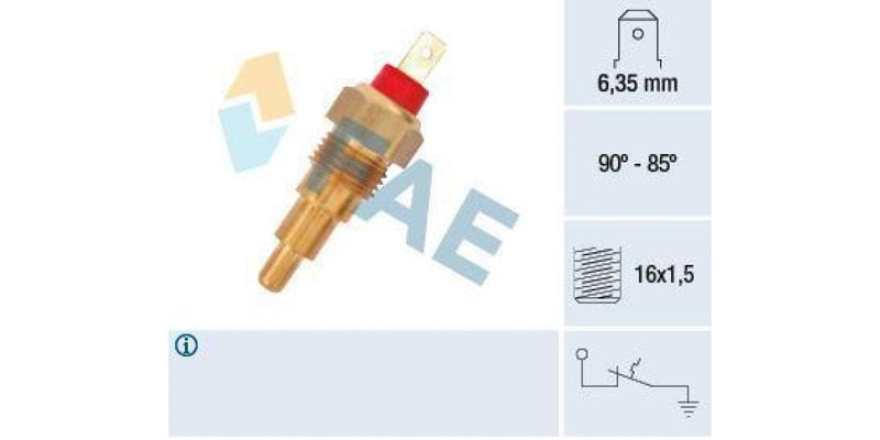 Fae-Fan Switch 90-85C M16X1 5Fs105 (37620) - Modern Auto Parts 