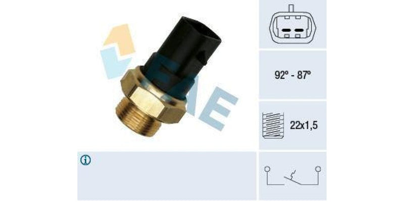 Fae-Fan Switch 92-87C M22X1 5Fs153 (37220) - Modern Auto Parts 