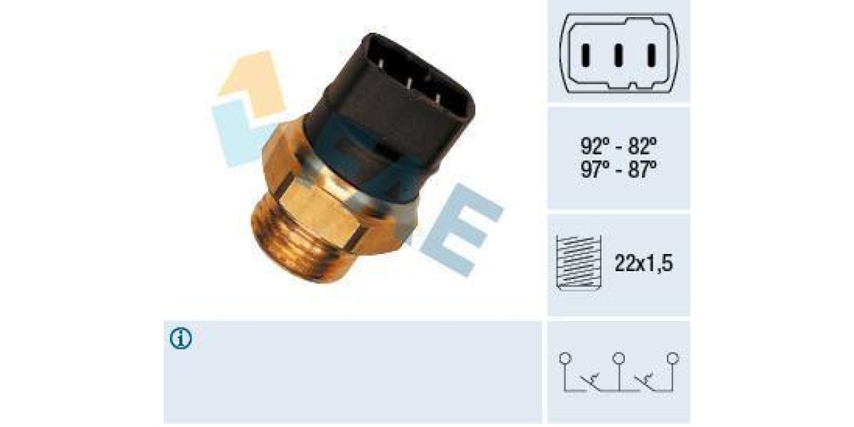 Fae-Fan Switch 97-87C M22X1 5 (38150) - Modern Auto Parts 