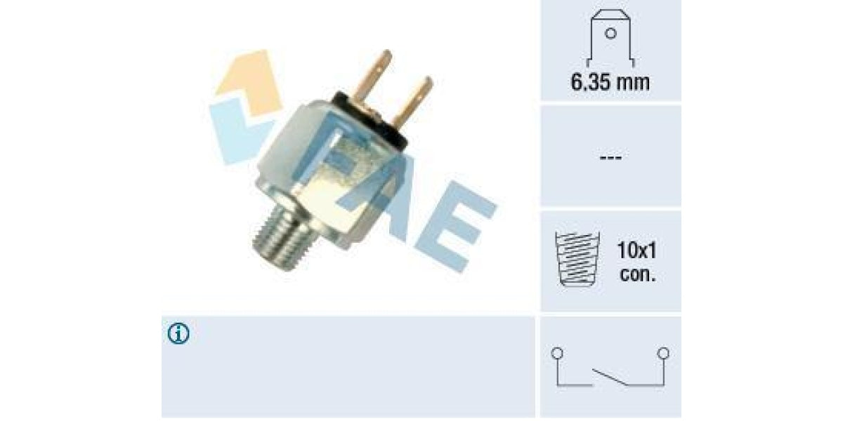 Fae-Stop Light Switch 2Pin M10X1 00 Sl143 (21080) - Modern Auto Parts 