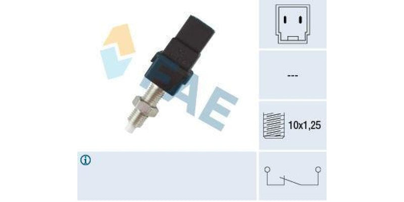 Fae-Stop Light Switch 2Pin M10X1 25 (24450) - Modern Auto Parts 