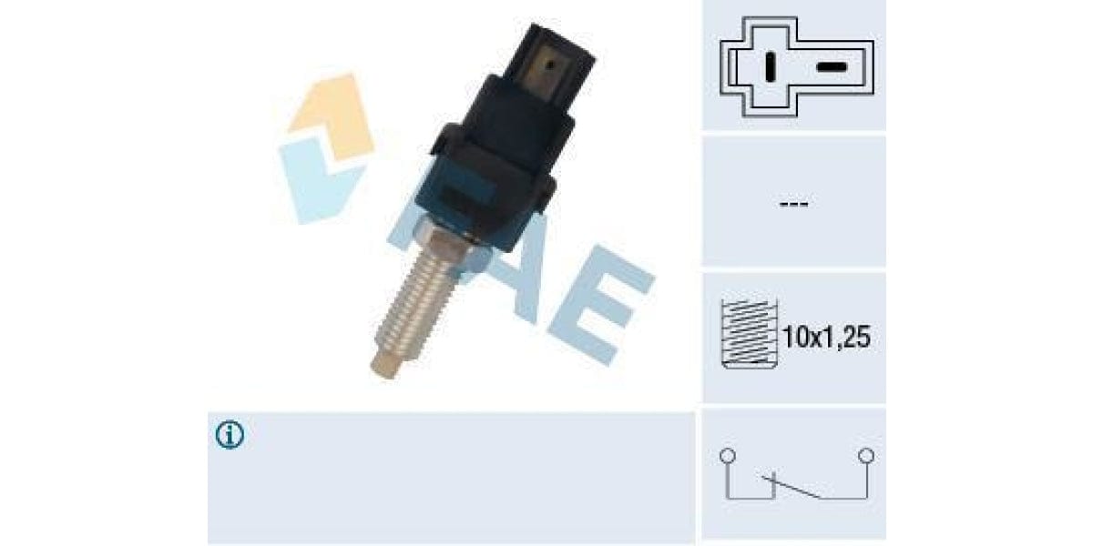 Fae-Stop Lightight Switch 2Pin M10X1 25 Sl205 (24720) - Modern Auto Parts 