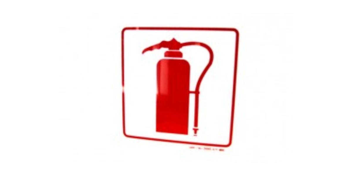 Fire Extinguisher Sign Autogear  -Modern Auto Parts!