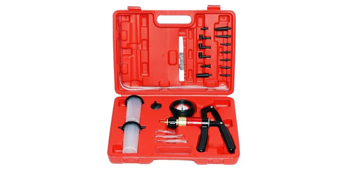 Hand-Held Vacuum Pump & Brake Bleeding Kit AMPRO T75826 tools at Modern Auto Parts!