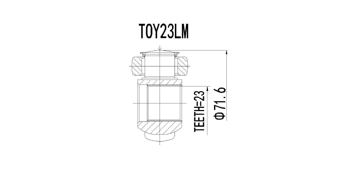 Inner Cv Joint Toyota Conquest,Corolla,Tazz 1988-2006 at Modern Auto Parts!