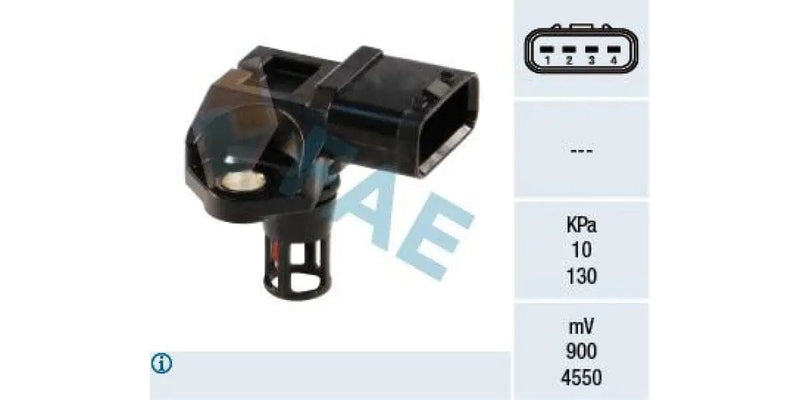 Map Sensor Citroen C1 1.0 12V