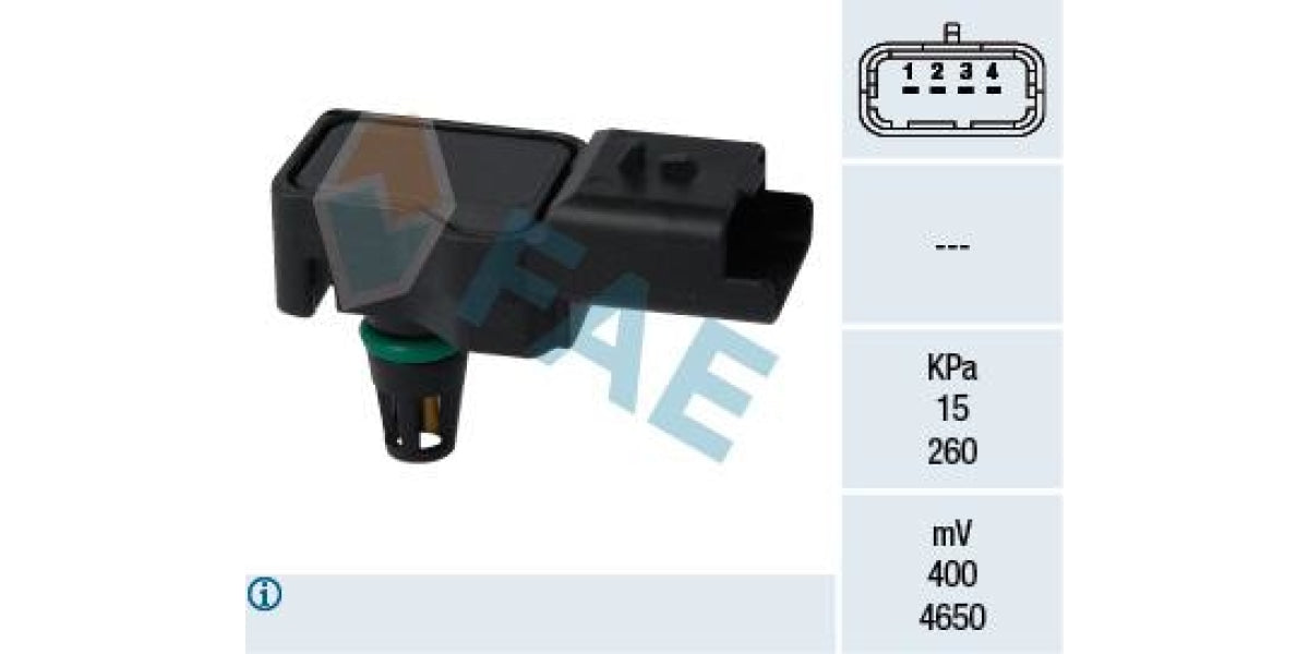 Map Sensor Citroen C4 1.6 Thp