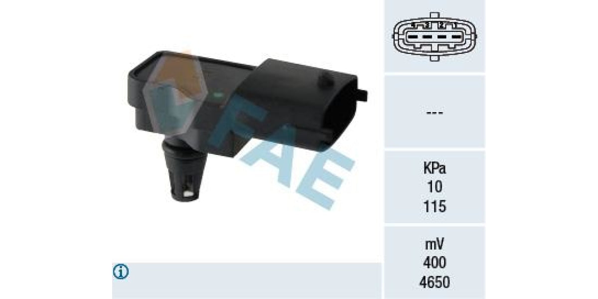 Map Sensor Fiat 500 1.2 Mpi 8V