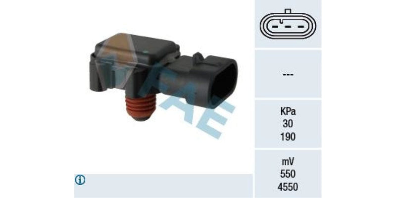 Map Sensor Opel Corsa 1.7 Dti