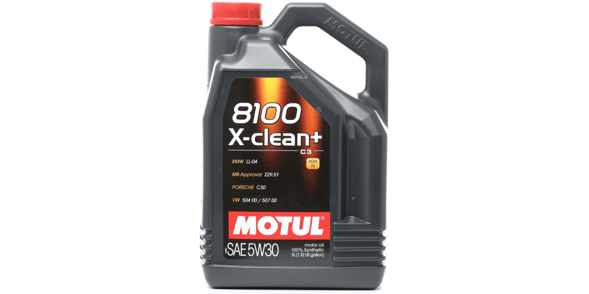Motul X-Clean+ 5W30 5L - Modern Auto Parts