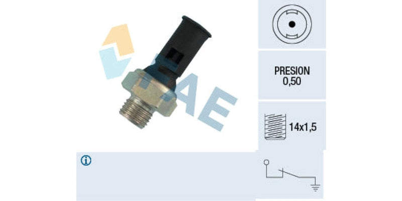 Oil Pressure Switch 0.50 M14X1.50 Ford (Jzda,Hyda) Volvo (FAE 12390)