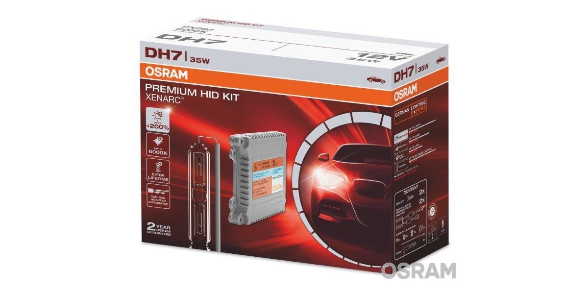 Osram Premium Hid Xenon Conversion Kit (H7) Replacement Bulb -