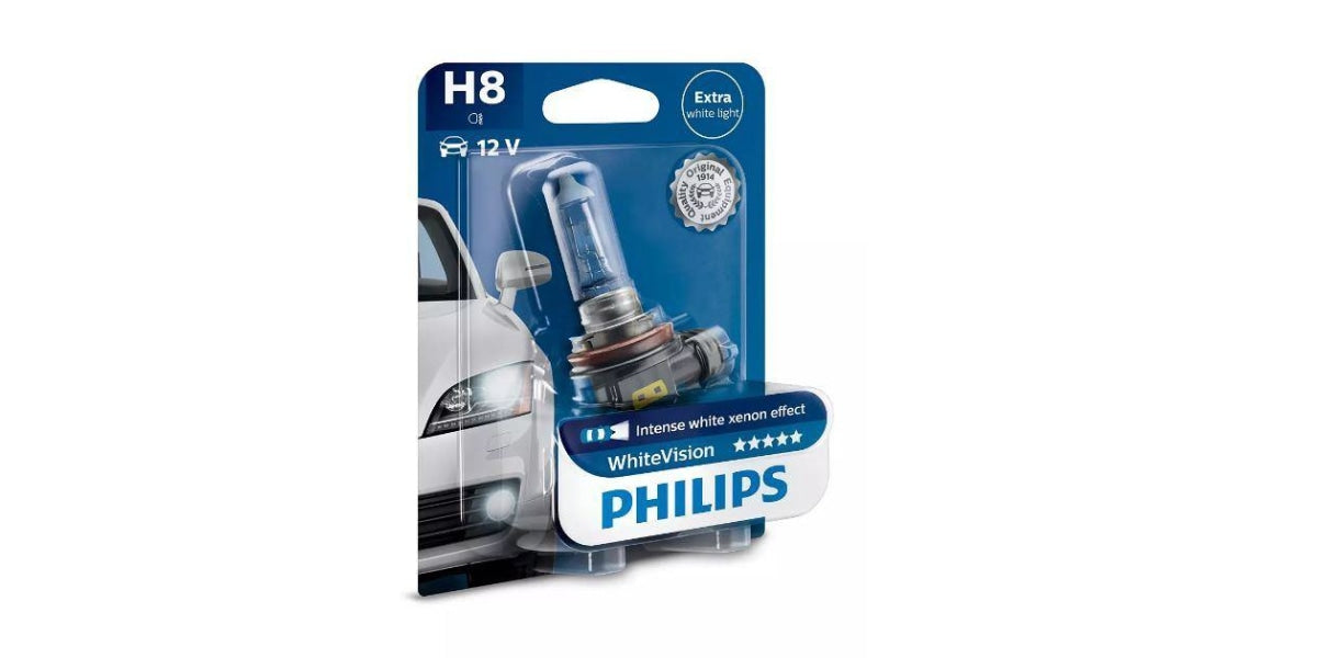 Philips Whitevision (H8) (Single) - Modern Auto Parts 