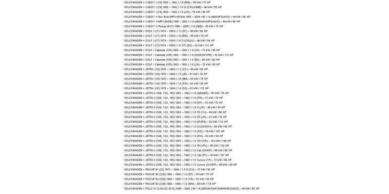  - Modern Auto Parts"