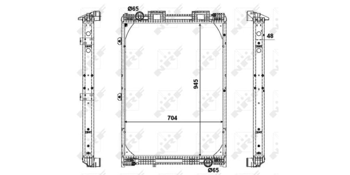 Radiator Man F2000 290 (Nrf) 509537