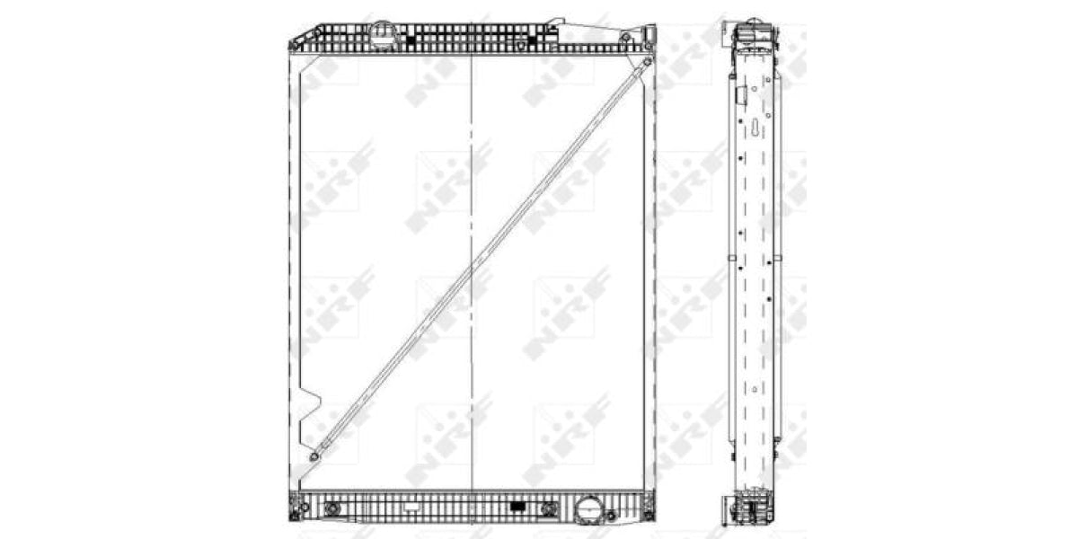 Radiator Mercedes Benz Actros (Nrf) 519578