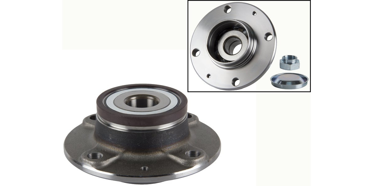 Rear Wheel Bearing Kit ASB Citroen C2 1.4, 1.6I, C3 1.4I, 1.6I, Peugeot 1007 1.6, 206 1.4, 1.6, 2.0 Rear Discs ~Modern Auto Parts!